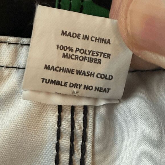 Pelagic Men's Fish Camo Performance Offshore Board Shorts Green Size 42 - Picture 5 of 7